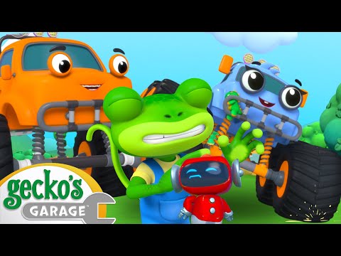 !RAKHI SPECIAL! Milo Monster Truck ki BEHEN se! | बच्चों के ट्रक |गेको का गैरेज|Gecko's Garage Hindi