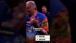 The weakest throw in darts 🎯🤣#darts #dartscommunity #modus #funny #weakest #weak #throw