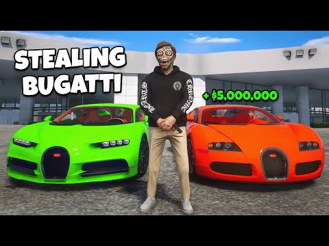 Robbing Bugatti Dealership in GTA 5 RP..