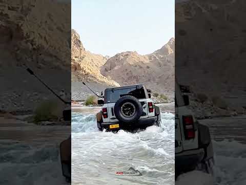 Bronco Raptor the big boss river crossing.