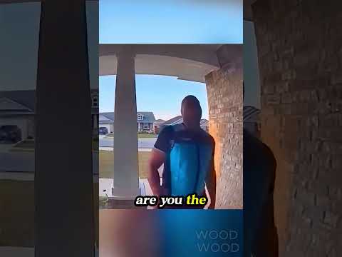 The doorbell camera captured this moment