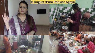 Family Eksth Hui Puri/6 August Faisla Ka Din Tha../Papa Agaye