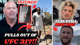 UFC 317 Fighter FORCED to PULL OUT of MAIN CARD | O'Malley BELIEVES he can STILL BEAT Merab