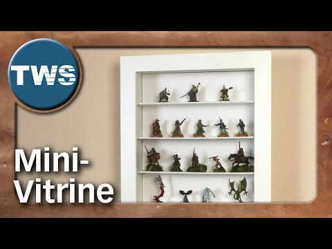 Atelier: Mini-Vitrine / cabinet & showcase (Tabletop-Zubehör, TWS)