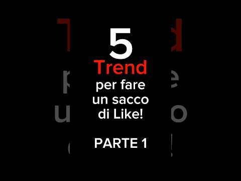 YouTube Shorts: 5 Trend per aumentare views e like! (Parte 1)