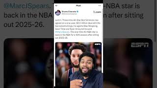 BREAKING! Sacramento kings sign Ben Simmons…