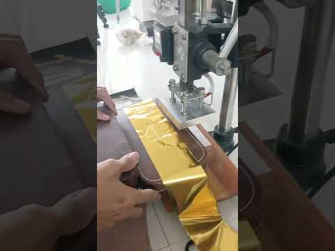 #emboss #stamp #stamping #kulitasli #leather #kulitmitasi #foil #kulit #brand #branding #stempel