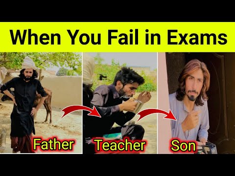 When you fail in exams | Very Funny video | New Comedy Video 2023