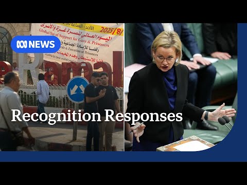 YouTube video thumbnail: Coalition, Palestinians React to Australia's Recognition Pledge