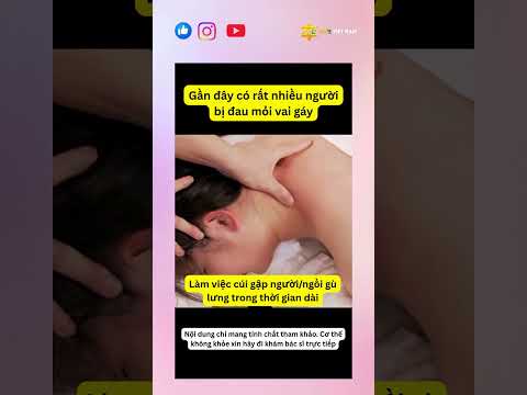 Động tác massage cổ vai gáy giúp cơ thể giảm đau nhức