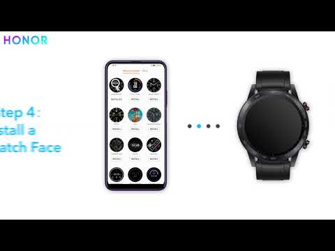 How to change your #HONORMagicWatch2 watch faces easily!?
