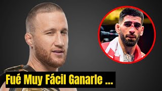 JUSTIN GAETHJE Rompe su Silencio y CONFIESA Toda la VERDAD sobre ILIA TOPURIA | FUE FÁCIL 