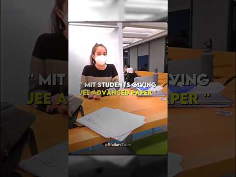Mit students showing levels ๐ฅถ Solving jee advanced paper | #motivation #iitstatus #toppers #upsc