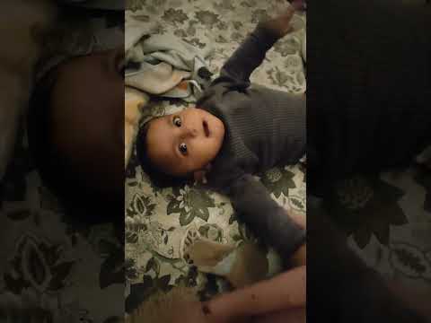 Finally Two Magical Words#babyfirstwords#babygirl#babylove#babyshorts#baby#cutebaby