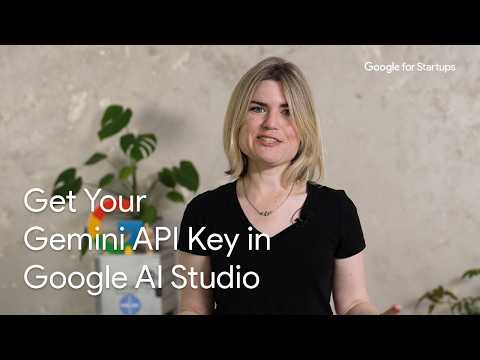 Thumbnail for Get Your Gemini API Key in Google AI Studio EASY Tutorial