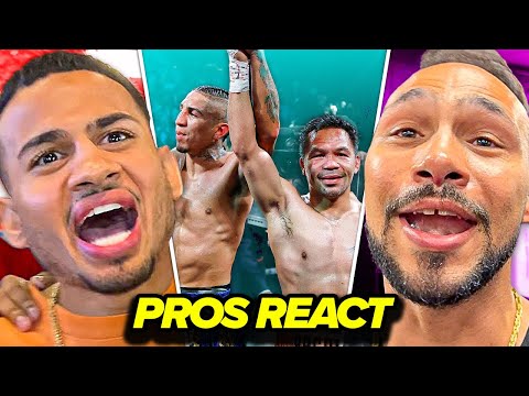 Pacquiao vs Barrios – Fighters REACT to controversial DRAW