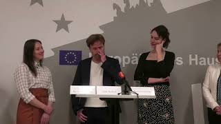 Vorstellung der 4. Staffel "Parlament" mit Martin Brambach u.a. im Europäischen Haus in Berlin