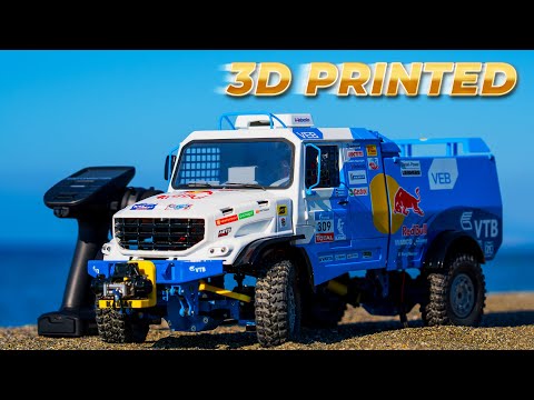 How To Make Kamaz Master 4x4 Rc Truck - 3D Printed Remote Controlled Truck