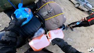 Ladakh Jate Hue Ye Kya Hogya 😭😡 *Water crossing Ladakh * @Sandeepbhattvlogs @luffyop05