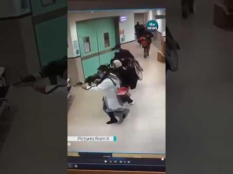 Israeli forces storm hospital in disguise #itvnews #israel #gaza #idf
