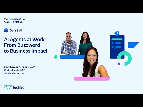 🔵 AI Agents at Work – From Buzzword to Business Impact