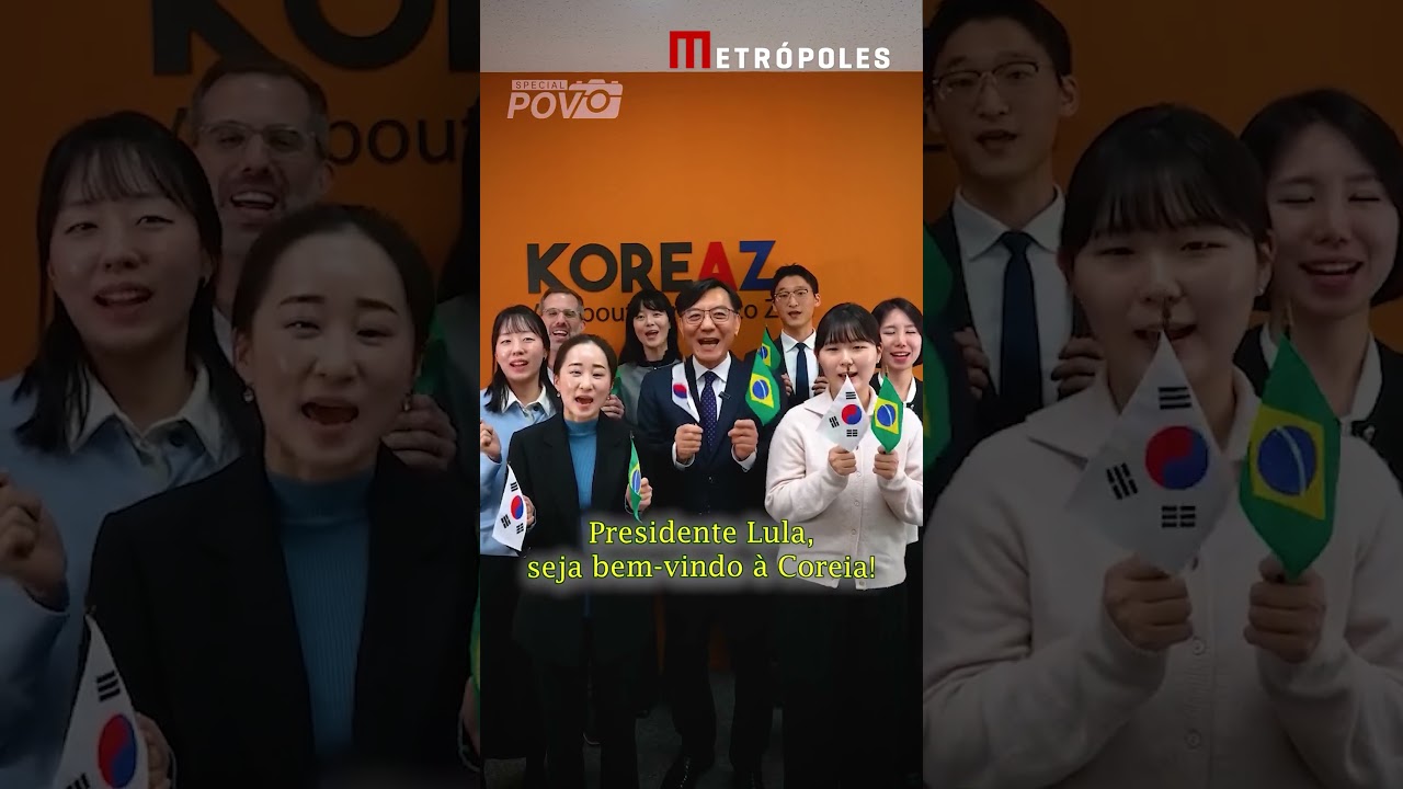 Ex-embaixador coreano no Brasil dá as boas-vindas a Lula