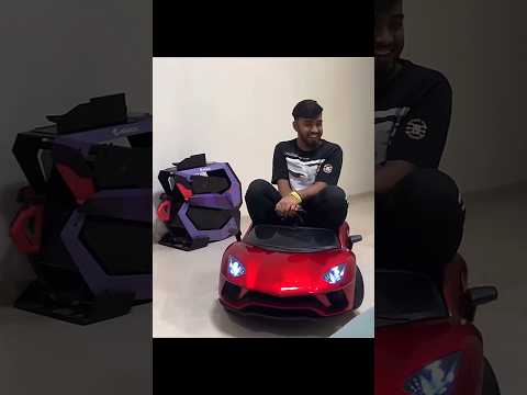 Techno Gamerz Driving Lamborghini Toy ๐ || #shorts #technogamerz