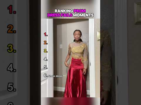 This Custom Dress Is a Disaster#promfail #foryou #fashionfail #pov