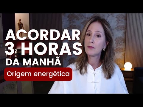 Por que você acorda às 3h da manhã todos os dias? | Medicina Tradicional Chinesa Explica