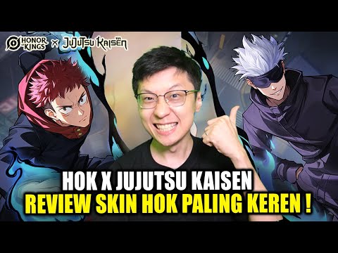 WELCOME BACK!! EVIEW SKIN PALING KEREN DI HOK!! KOLABORASI HOK X JUJUTSU KAISEN!! R