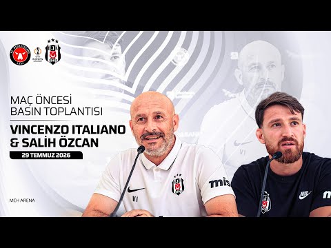 FC Midtjylland - Beşiktaş Maçı Öncesi Basın Toplantısı | MCH Arena