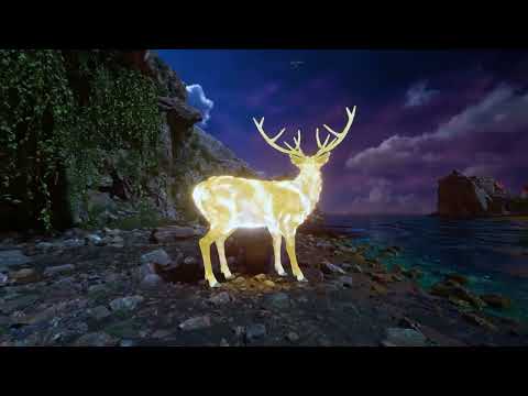 Magical Deer in magical world - Cartoon for Families - magical short film cute animal