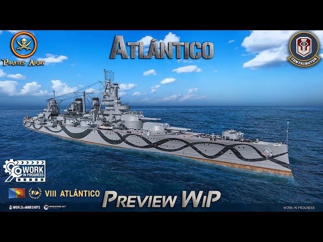 Acorazado Atlantico - El primer Acorazado Panamericano - Preview WiP - World of Warships Español