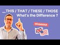Demonstrative Pronouns in English