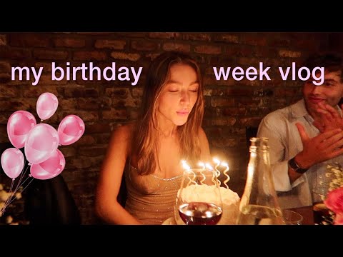 Birthday Vlog 🌟 a week in my life