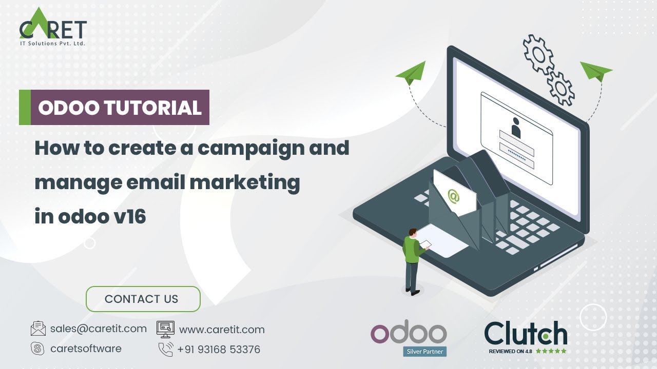 How to create a campaign and manage email marketing in odoo v16? || Odoo Learning Tutorial | 11/2/2023

In this comprehensive tutorial video, you'll learn how to create and manage email marketing campaigns in Odoo v16, the leading ...