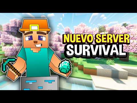 ✨ NUEVO Servidor SURVIVAL VANILLA 1.21.44 (BEDROCK & JAVA) ✅ Minecraft Server SURVIVAL 2024