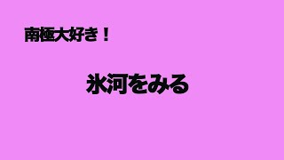 南極大好き！氷河をみる