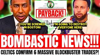 STEPH CURRY IN SHOCKING CELTICS BLOCKBUSTER TRADE?! | CELTICS PLAN 3 MASSIVE TRADES?! | NBA