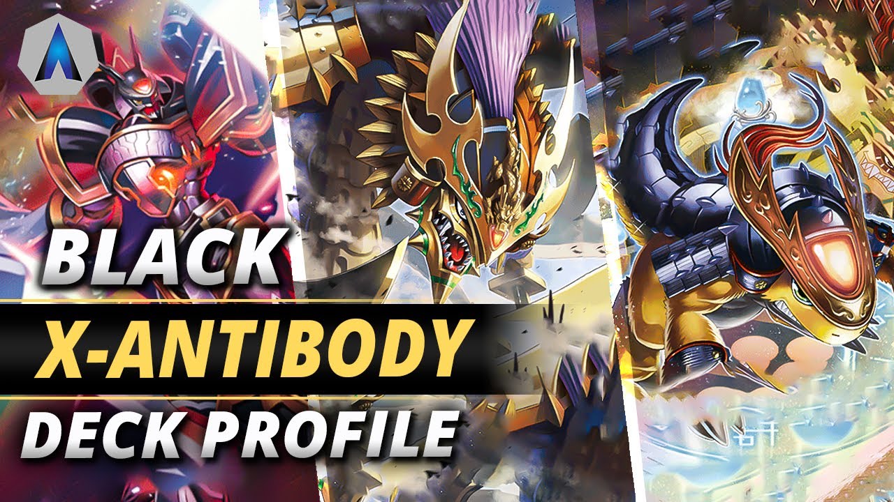 Digimon TCG! COMPETITIVE!!! Black X-Antibody Deck Profile & In -Depth Combos! (BT8 English Format)