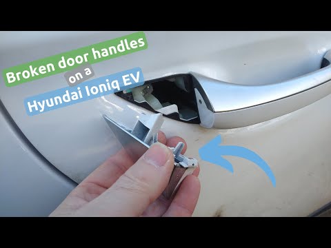 Be careful with your Hyundai (or Kia) door handles. Our Ioniq EV has broken door handles.