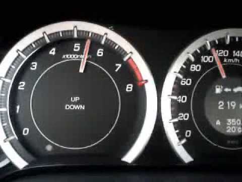 2008 Honda accord oil change indicator #6