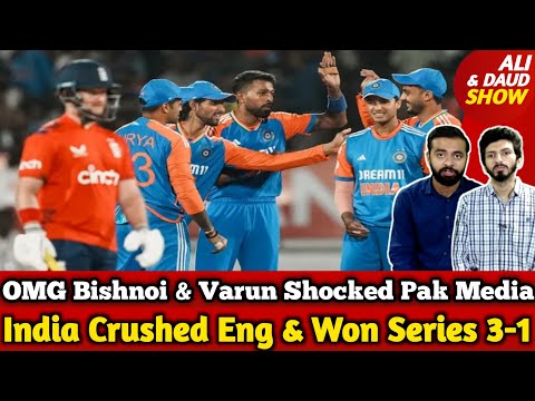 OMG India Won Series 3-1 | Is India Cheat? | H Rana, Bishnoi & Varun Turn the Game 😮 INDvsENG