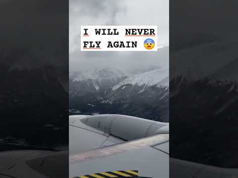 Hard Major #turbulence over Alps scares people extremly 😨😱🙏 #airplane #plane #aviation #flugzeug