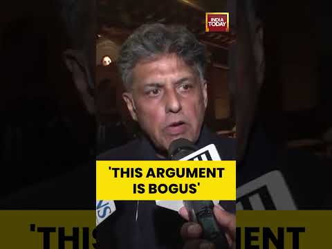 National Security Can Be Discussed in Parliament: Manish Tewari Backs Rahul Gandhi’s Remarks