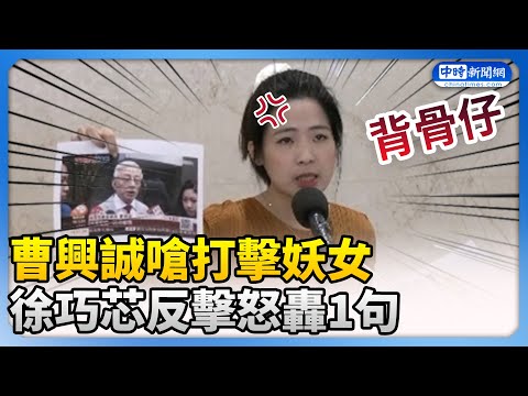 曹興誠嗆「打擊妖女」　徐巧芯反擊怒轟：長期中共在地協力者 @ChinaTimes