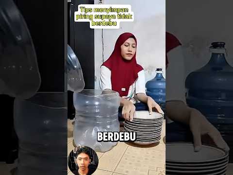 cara menyimpan piring agar tidak berdebu #shortvideo #foryou