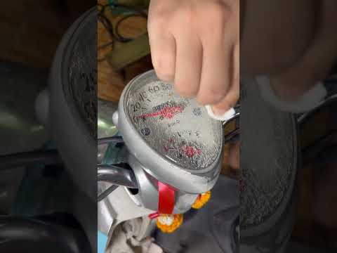 ทาทิ้งไว้ ใสกว่าเดิม #motorcycle #youtubeshorts