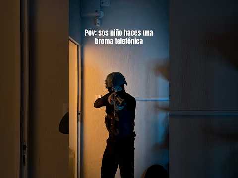 “BROMA A LA POLI SALE MAL”🤣🚨