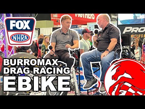 FOX Sports NHRA Burromax Race Drag eBike XRA